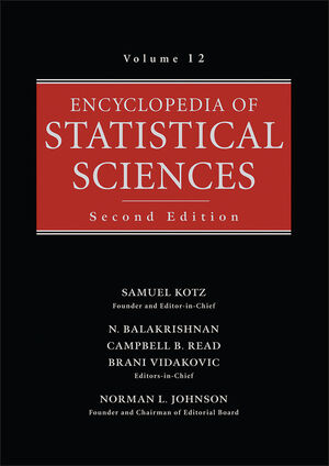Encyclopedia of Statistical Sciences, Volume 12, 2nd Edition (0471744069) cover image