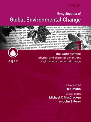 Encyclopedia of Global Environmental Change, Volumes 1 - 5, Set (0471977969) cover image