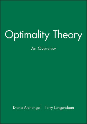 Optimality Theory: An Overview (0631202269) cover image