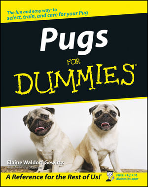 Pugs For Dummies (0764540769) cover image