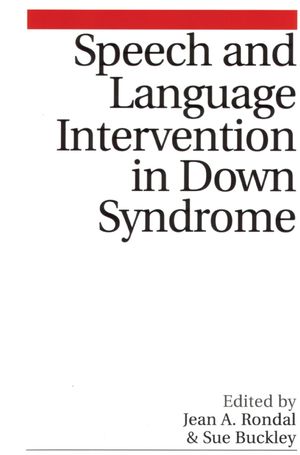 Speech and Language Intervention in Down Syndrome (1861562969) cover image