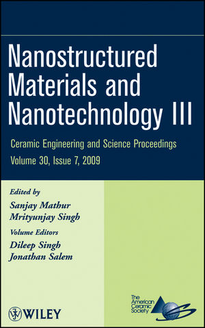 Nanostructured Materials and Nanotechnology III, Volume 30, Issue 7 (047058436X) cover image
