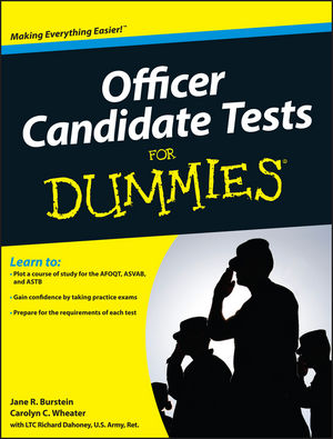 Officer Candidate Tests For Dummies (047059876X) cover image