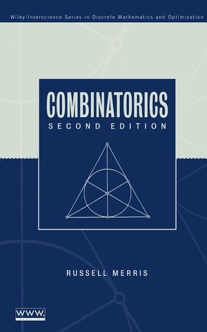Combinatorics, 2nd Edition (047126296X) cover image