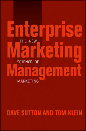 Enterprise Marketing Management: The New Science of Marketing (047148086X) cover image