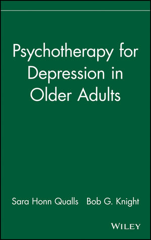 Psychotherapy for Depression in Older Adults (0470037970) cover image