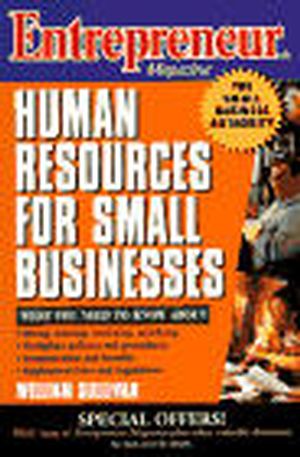 Entrepreneur Magazine: Human Resources for Small Businesses (0471149470) cover image