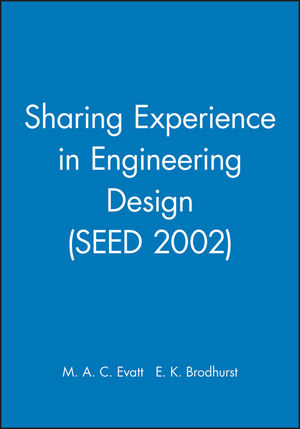 Sharing Experience in Engineering Design (SEED 2002) (1860583970) cover image