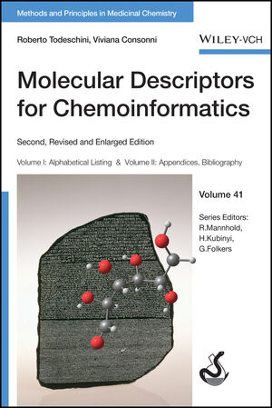 Molecular Descriptors for Chemoinformatics: Volume I: Alphabetical Listing / Volume II: Appendices, References, 2nd, Revised and Enlarged Edition (3527628770) cover image