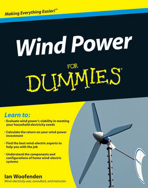 Wind Power For Dummies (0470496371) cover image