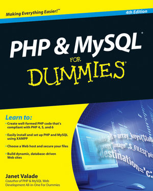 PHP and MySQL For Dummies, 4th Edition (0470585471) cover image