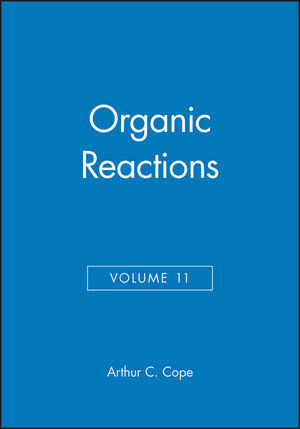Organic Reactions, Volume 11 (0471171271) cover image