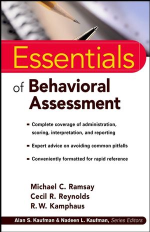 Essentials of Behavioral Assessment (0471353671) cover image