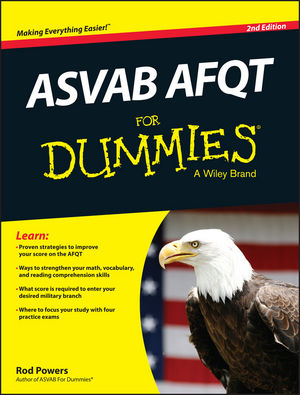 Wiley: ASVAB AFQT For Dummies, 2nd Edition - Rod Powers