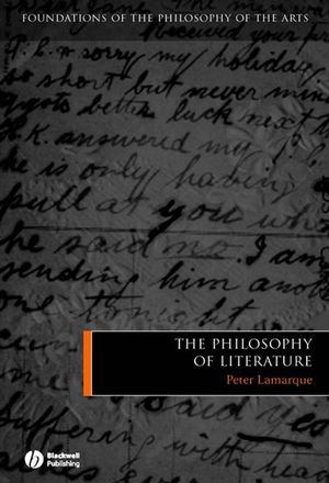 The Philosophy of Literature (1405121971) cover image