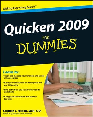 Quicken 2009 For Dummies (0470457872) cover image