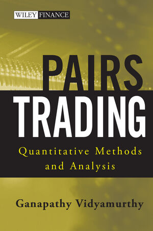 Pairs Trading: Quantitative Methods and Analysis (0471460672) cover image