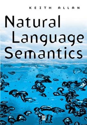 Natural Language Semantics (0631192972) cover image