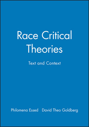 Race Critical Theories: Text and Context (0631214372) cover image