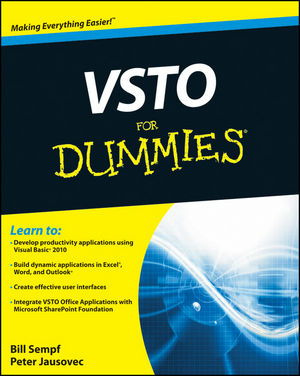 VSTO For Dummies (0470046473) cover image