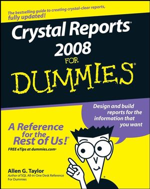 Crystal Reports 2008 For Dummies (0470290773) cover image