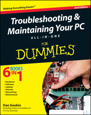 Troubleshooting and Maintaining Your PC All-in-One For Dummies, 2nd Edition (0470878673) cover image
