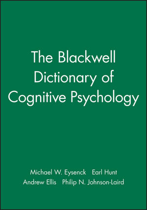 The Blackwell Dictionary of Cognitive Psychology (0631192573) cover image