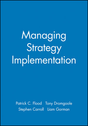 Managing Strategy Implementation (0631217673) cover image