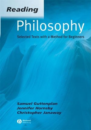 Reading Philosophy: Selected Texts with a Method for Beginners (0631234373) cover image