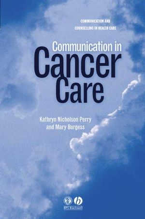 Communication in Cancer Care (1405100273) cover image