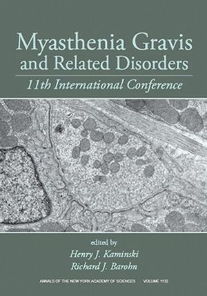 Myasthenia Gravis and Related Disorders: 11th International Conference, Volume 1022 (1573316873) cover image
