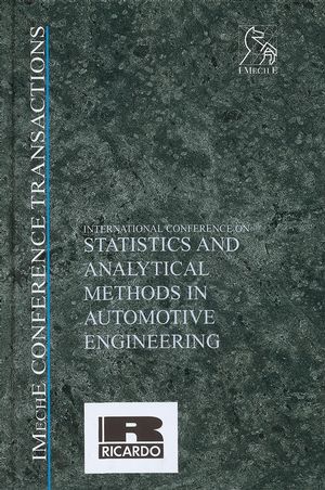 International Conference on Statistics and Analytical Methods in Automotive Engineering (1860583873) cover image