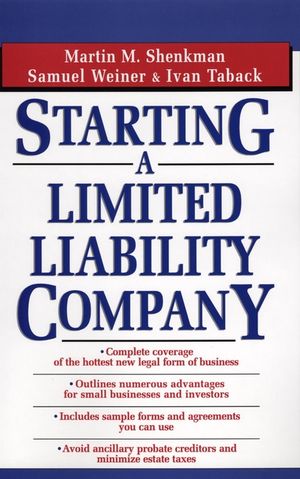 Starting a Limited Liability Company (0471133574) cover image