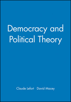 Democracy and Political Theory (0745604374) cover image