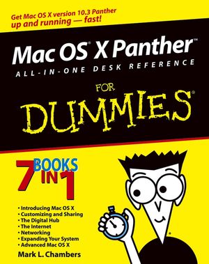Mac OS X Panther All-in-One Desk Reference for Dummies (0764559974) cover image