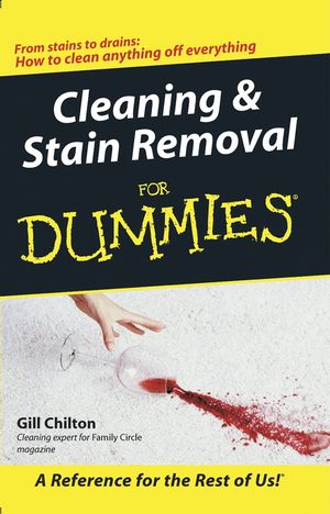 Cleaning and Stain Removal for Dummies (0764570374) cover image