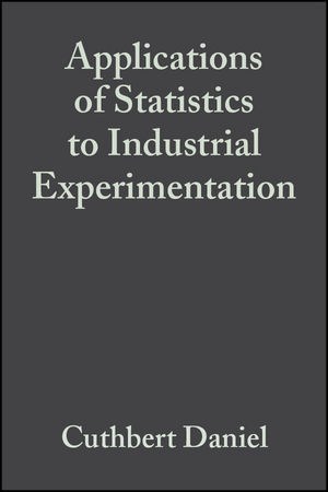Applications of Statistics to Industrial Experimentation (0470317175) cover image