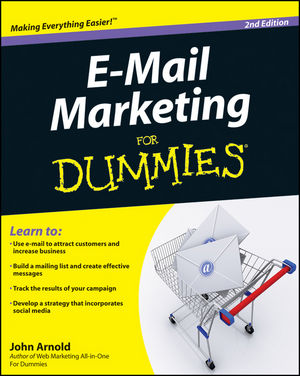 E-Mail Marketing For Dummies, 2nd Edition (0470947675) cover image