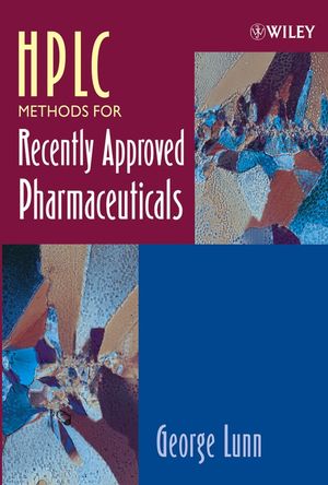 HPLC Methods for Recently Approved Pharmaceuticals (0471711675) cover image