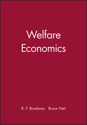 Welfare Economics (0631133275) cover image