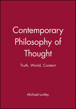 Contemporary Philosophy of Thought: Truth, World, Content (0631190775) cover image