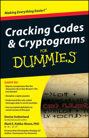 Cracking Codes and Cryptograms For Dummies (1118068475) cover image