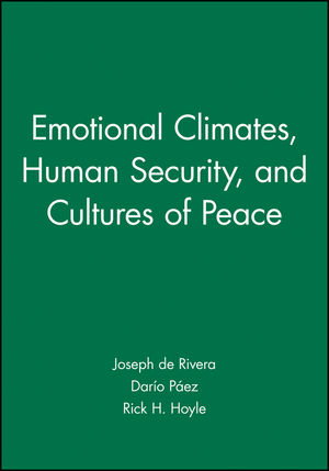 Emotional Climates, Human Security, and Cultures of Peace (1405178175) cover image