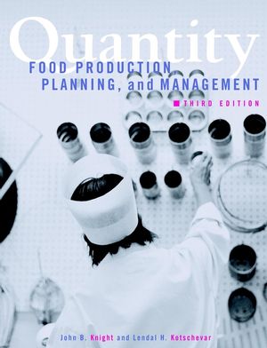 Quantity: Food Production, Planning, and Management, 3rd Edition (0471333476) cover image