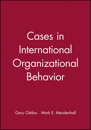 Cases in International Organizational Behavior (0631211276) cover image