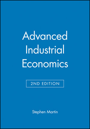 Advanced Industrial Economics, 2nd Edition (0631217576) cover image