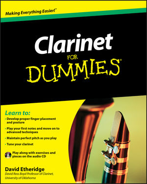 Clarinet For Dummies (0470584777) cover image
