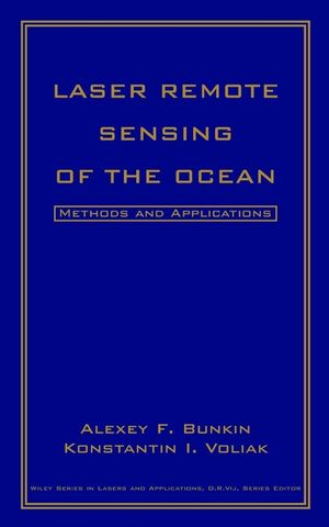 Laser Remote Sensing of the Ocean: Methods and Applications (0471389277) cover image