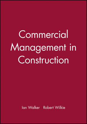 Commercial Management in Construction (0632058277) cover image
