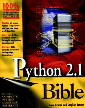 Python 2.1 Bible (0764548077) cover image